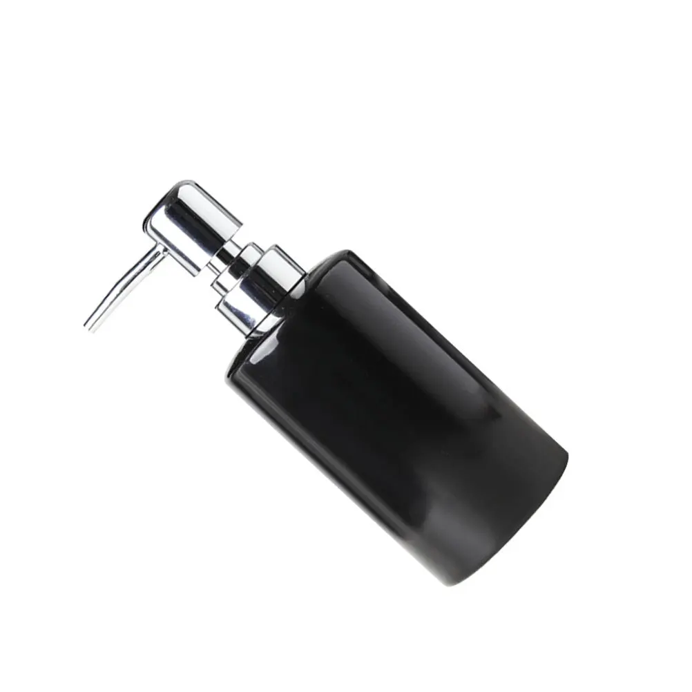 

Body Lotion Container Ceramic Pump Bottle Portable Travel Dispenser Press Subpackaging