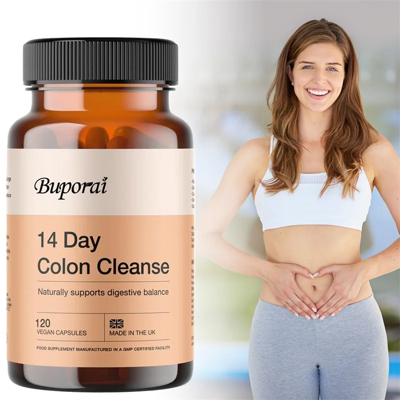 14 Day Colon Cleanse for Overall Colon, Digestive Regulation & Maintaining Gut Health, Constipation Relief