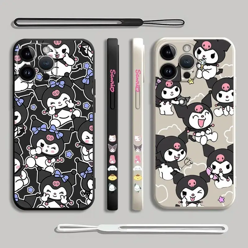 Cute Kuromi Case for Xiaomi Poco C40 X3 Pro M4 Pro F5 X3 NFC X4NFC X4Pro 5G Matte Silicone Cover