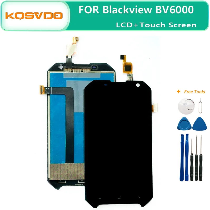 NEW For Blackview BV6000S LCD+Touch Screen Assembly Repair Parts +Tools +Film For Blackview BV6000