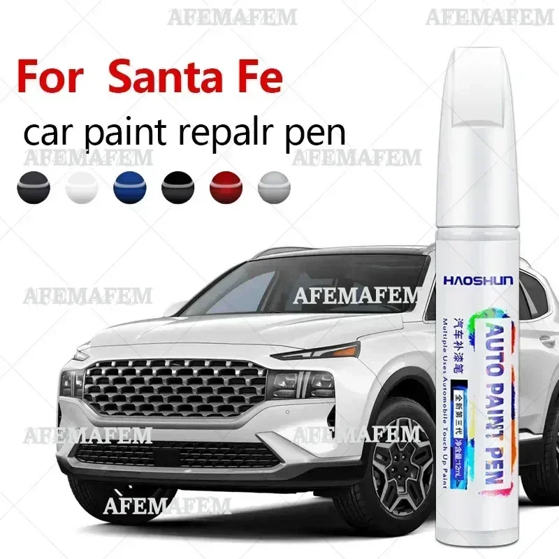 Para Hyundai Santa Fe 2000-2025 SM CM DM TM, Lápiz de Reparación de Pintura, Eliminador de Arañazos, Accesorios para Auto, Negro, Blanco, Azul, Gris