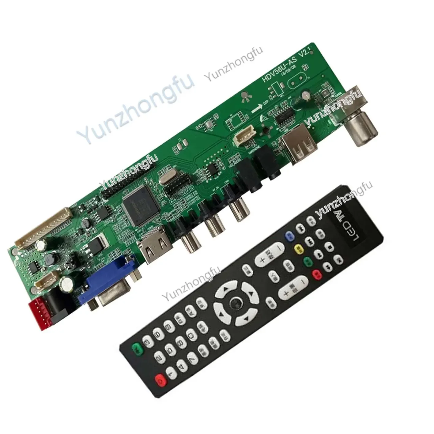 New LCD LED LCD TV Main Board Modified Point Screen Test Screen Universal Motherboard Write-Free Program