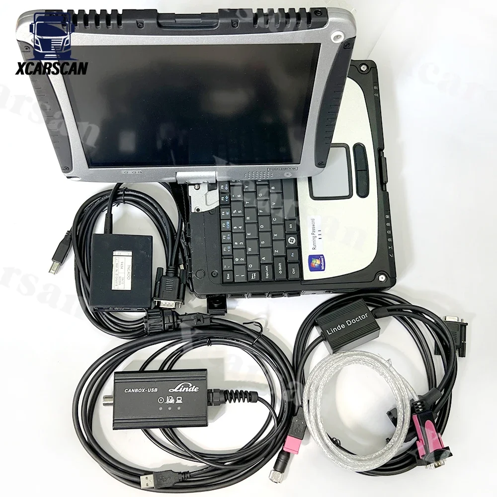 

CF19 Laptop Full set For Jungheinrich Judit Incado SPP Interface Linde canbox doctor SH ET Forklift Diagnosis Scanner Tools