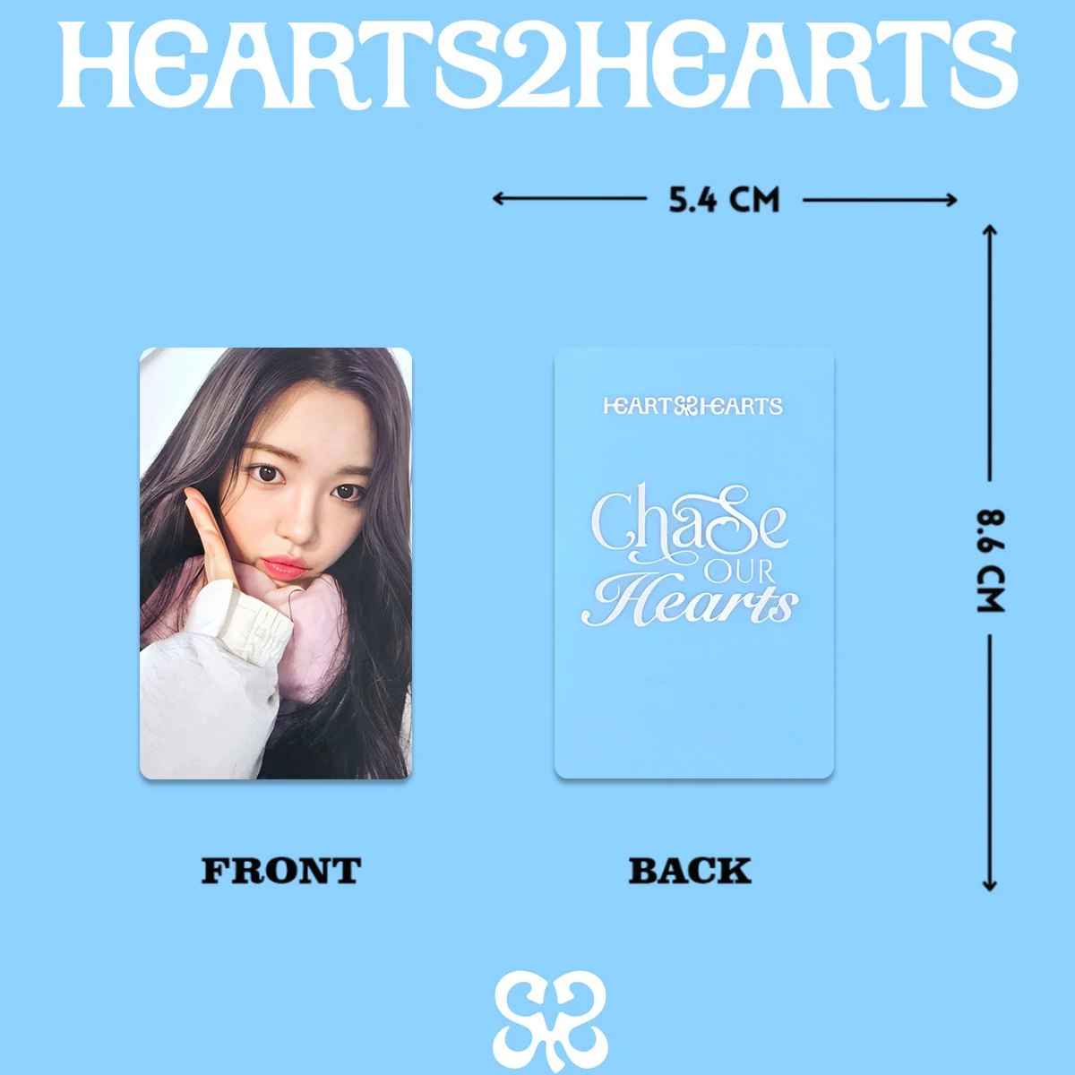 Card・CHANMI⭐AOA「Wannabe」⭐KPOP韓国盤 5 ピース/セット KPOP Hearts2Hearts 新アルバムチェイスフォトカード