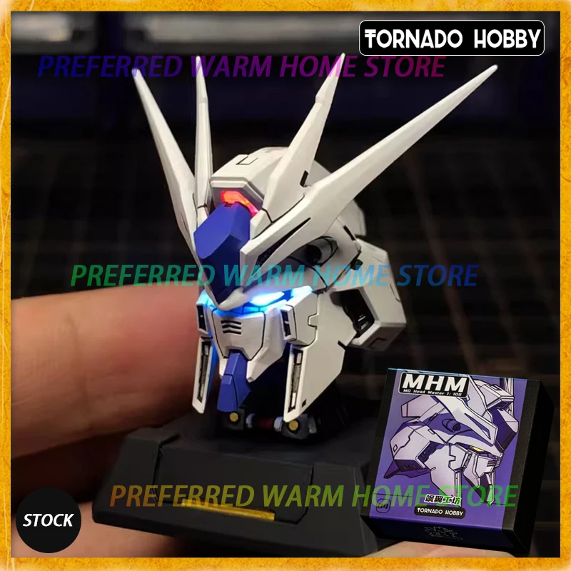 In Stock TORNADO HOBBY MHM MG Hi-V-Gundam Head Fitting GK Mecha Model Toys MG Head Master 1/100 RX-93-V2