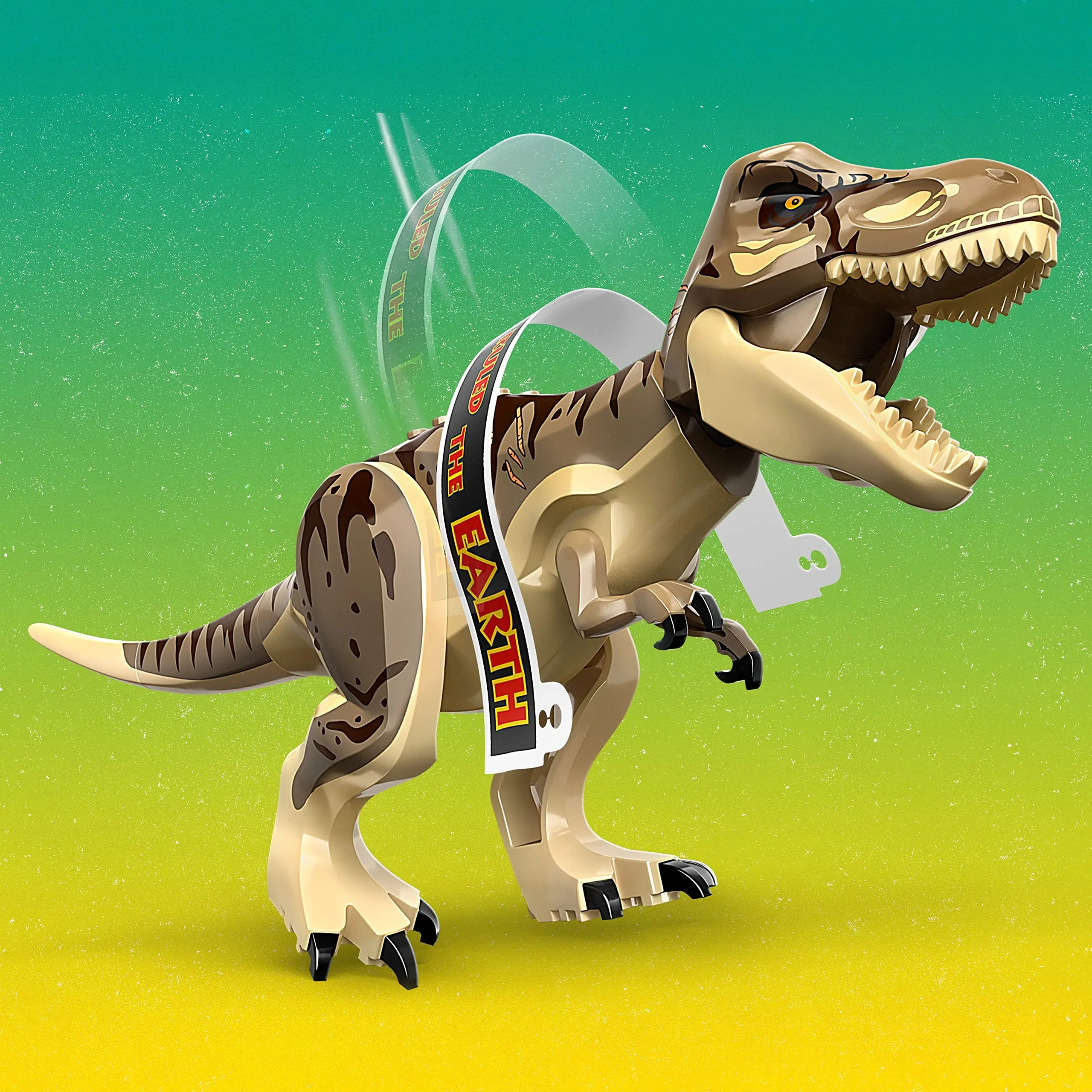 LEGO Jurassic Park Visitor Center: T. rex & Raptor Attack 76961 Buildable Dinosaur Toy Dino Skeleton Figure 6 Minifigures Gift