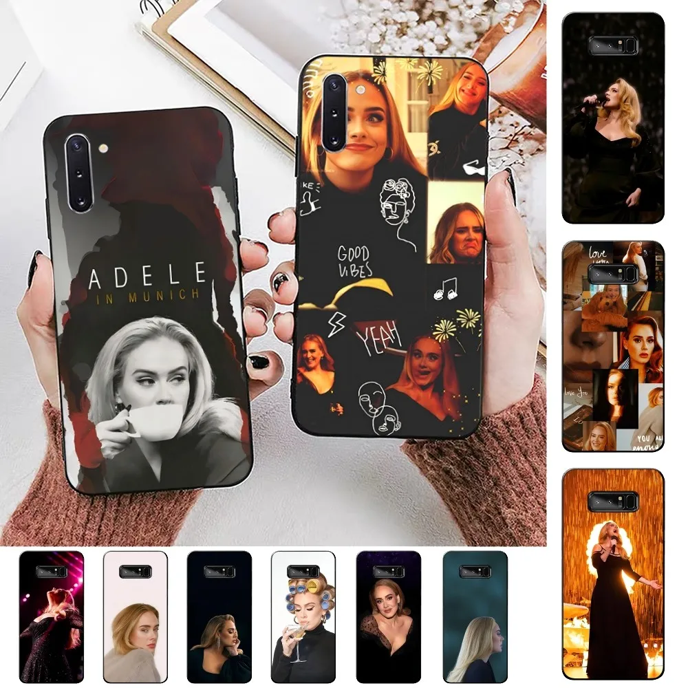 

Singer A-Adele-E Phone Case For Samsung Note 8 9 10 20 pro plus lite M 10 11 20 30 21 31 51 A 21 22 42 02 03