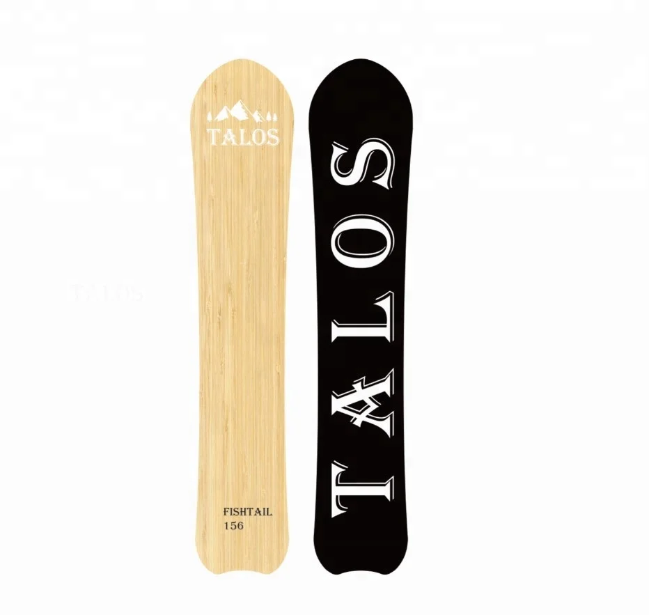 

Talos wood top sheet powder Snowboard Custom Ski dropshipping