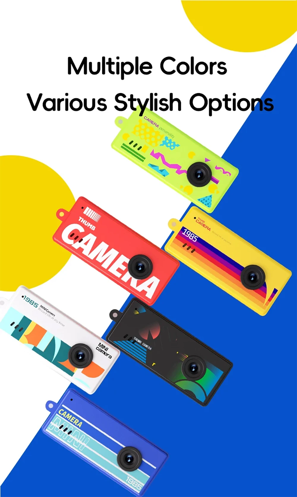 X7 1080P Full HD Thumb Camera 0.96inch Mini Action Retro Camera Support Memory Card Very Small Camcorder Keychain Video Recorder