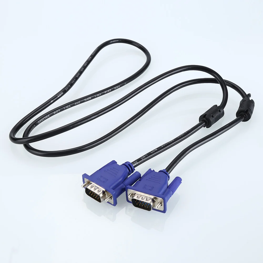 5M 10M VGA Extension Cable 15 Pin Male to Male VGA Wire Cord Metal Line for Laptop PC Projector Computer Monitor L19