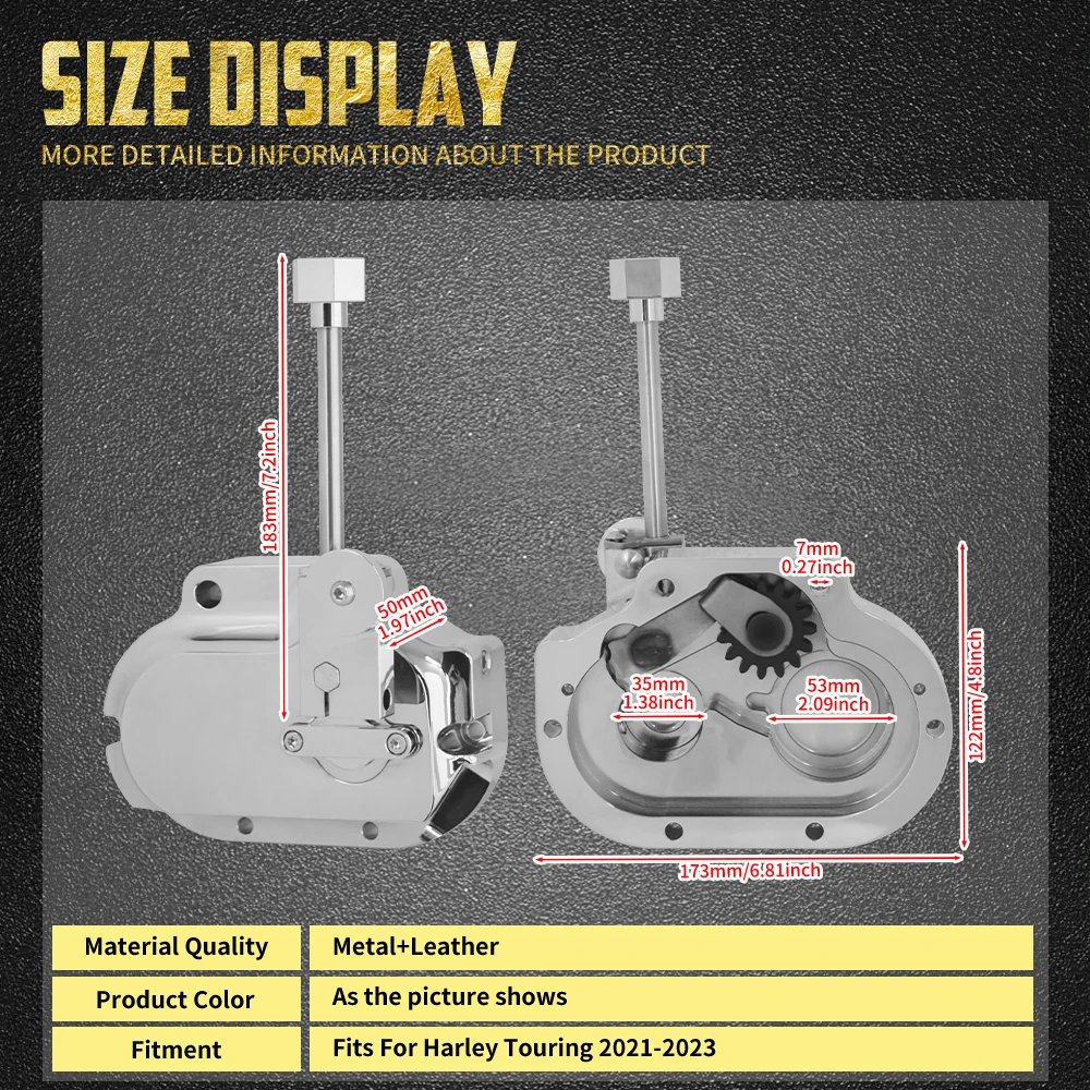 Motorcycle Reverse Gear Clutch Labor Saving Speed Reverse Refit Speed Changer For Harley Touring Road Street Glide FLH 2021-2023