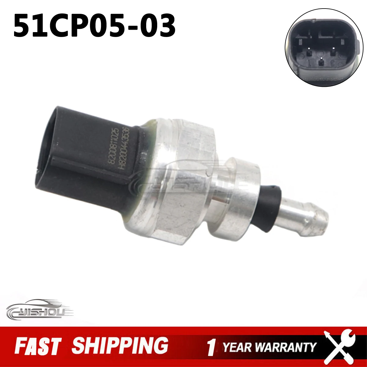 Car Air Pressure Sensor 51CP05-03 For NISSAN JUKE NV400 QASHQAI X-TRAIL OPEL MOVANO B VIVARO RENAULT GRAND 8201000764 51CP0503