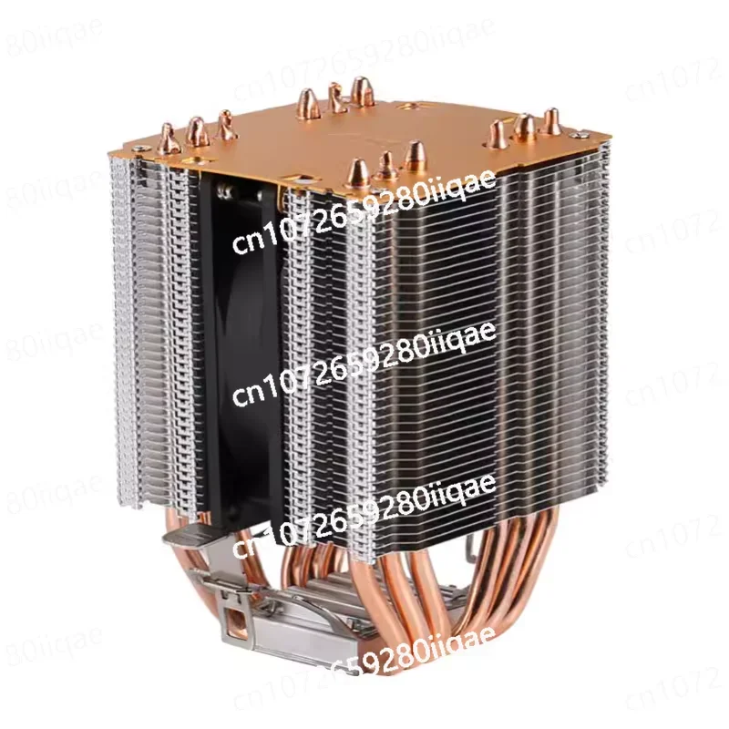 6 copper tube cpu radiator 12th generation 1700 air cooling 1155 pins 775amd universal x58 computer cpu fan silent