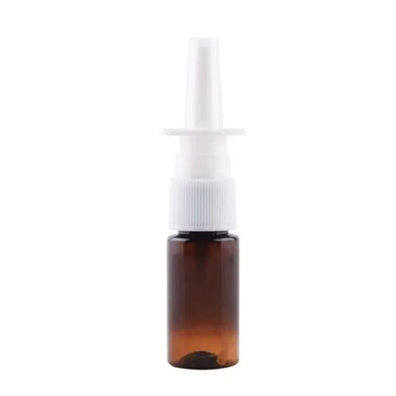 

Promotion 10ml Empty Plastic Atomizer Bottle Mini 10cc Amber Atomizer Bottle Nasal Spray Bottle Portable Travel