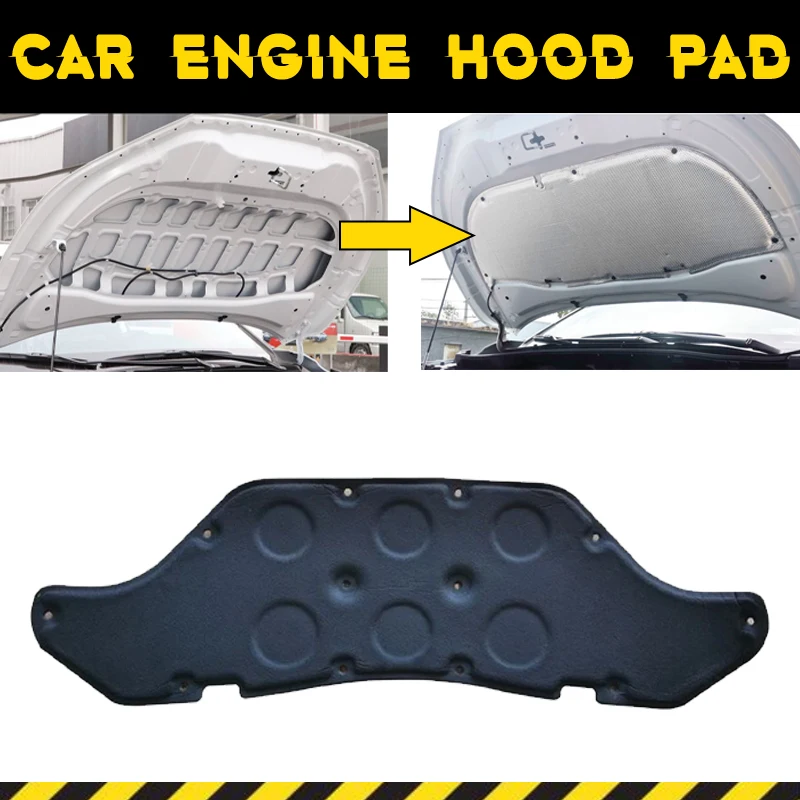 Car Engine Hood Pad For Mercedes Benz GLA H247 EQA 180 200 2020-2023 Heat Insulation Cotton Soundproof Cover Sound Accessories