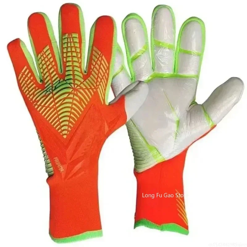 Guantes de portero para niños y adultos, guantes de portero antideslizantes con agarre de látex, protección profesional de fútbol, guantes de partido para hombres y mujeres