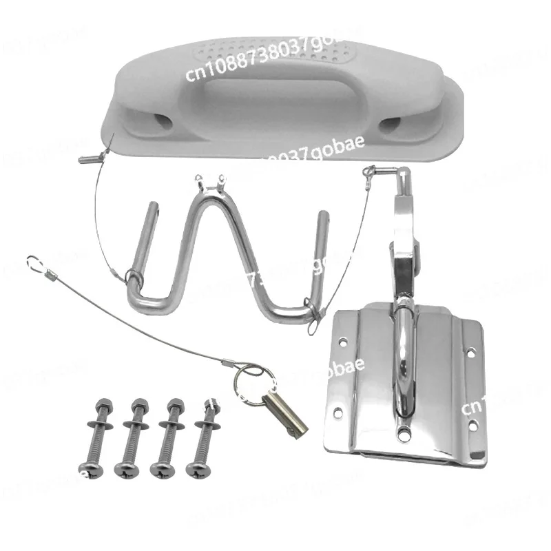 

Marine accessories, new stainless steel docking bracket combination, boat davit set, marine yacht hardware accessories