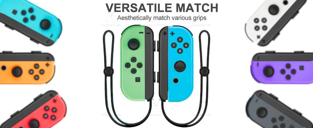 Handschlaufe für Switch/Switch OLED Joycon Ersatzteile Joy Con Controller-Aufsatz Handschlaufe Lanyard Gaming-Zubehör – Detail 3
