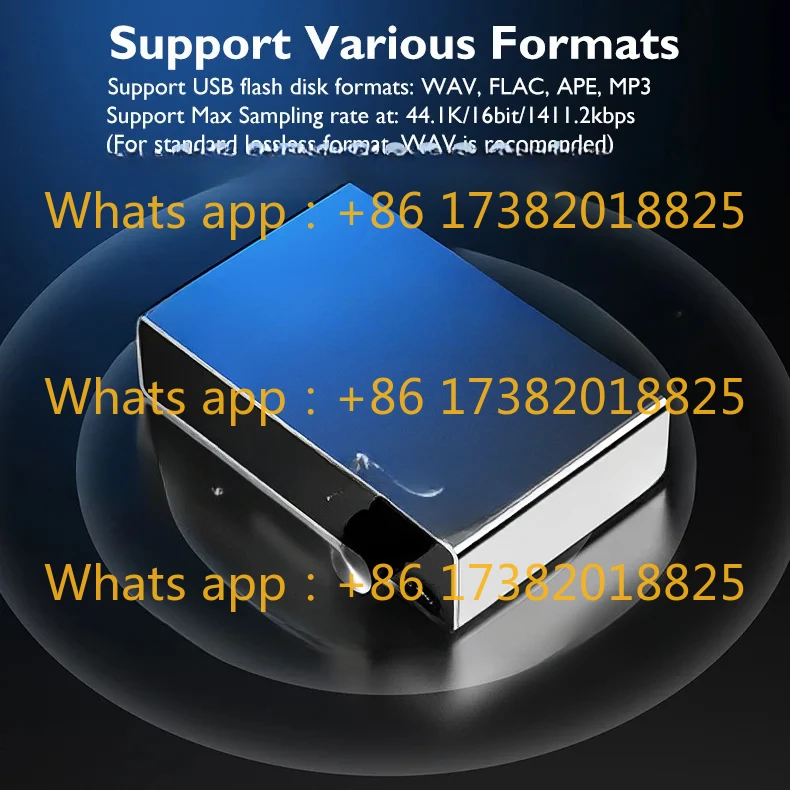 I510b HiFi Bluetooth Decoder Supports U Disk Lossless Playback Connection Power Amplifier