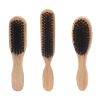 Man Beard Brush Hair Brush Boar Bristles Beard Brush Beard Straightener Brush