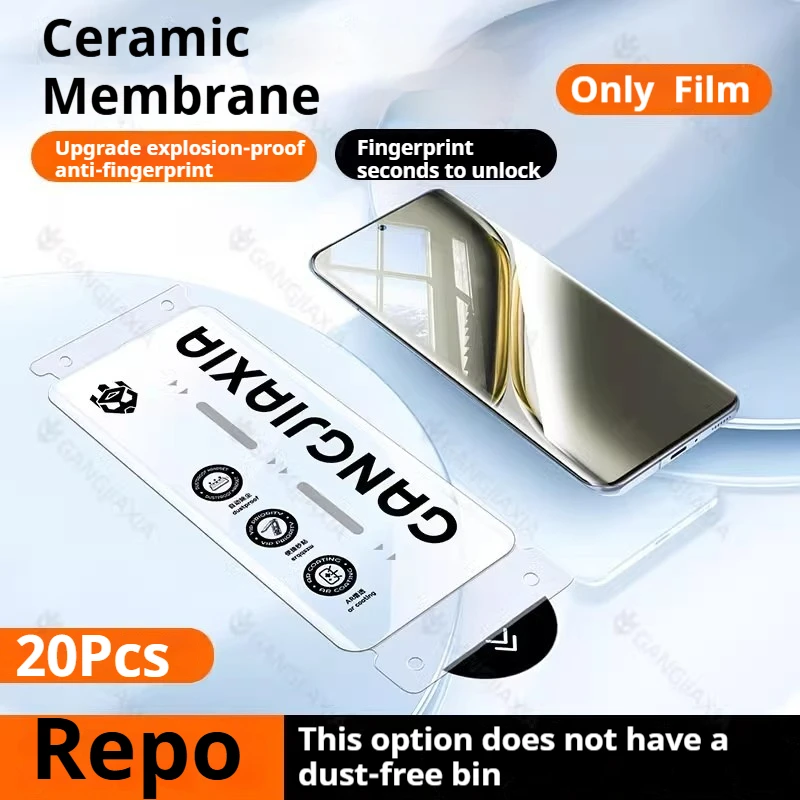 Refill Ceramic Film Repurchase Without Tools Roller Second Stickers Soft Curved Screen Protector