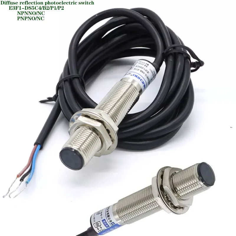 

E3F1-DS5P1 E3F1-DS5C4 E3F1-DS5B2 фотоэлектрический датчик диффузного отражения