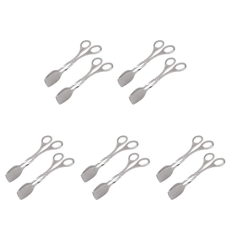 

AA76-10 шт. Кухонные щипцы Щипцы для гриля Кондитерские щипцы Сервировочные щипцы Многоцелевые щипцы Кухонные щипцы в форме ножниц