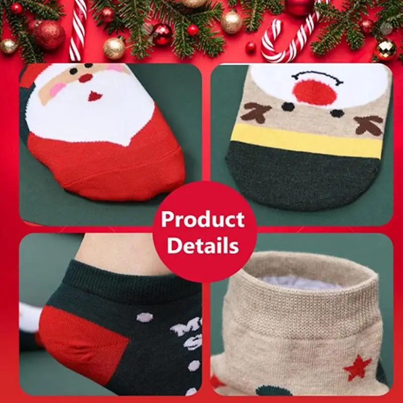 Calcetín Calendario de Adviento de Navidad Calendario de cuenta regresiva 24 días Tema navideño Calcetines de algodón Calendario de Navidad de vacaciones para niños