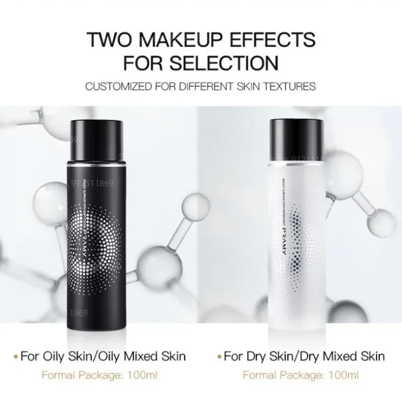 PRAM/Y 12 Hours Long-lasting Makeup Setting Spray Quick-drying Film Moisturizing Oil-controlling Micro-fine Mist 100ml Primer