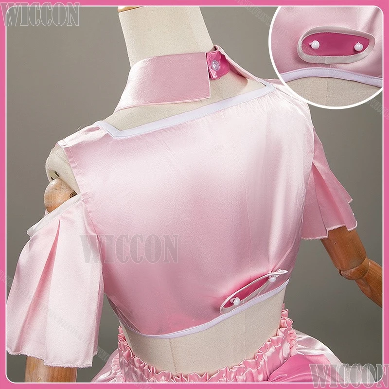 لعبة Umamusume: Pretty Derby Still in Love Cosplay 4.5 Anniversary Pink Dress Team Jersey Wig Woman Halloween Comic Con Festival #4
