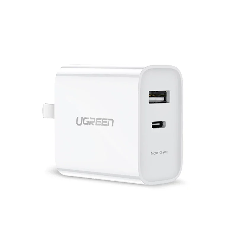 UGREEN 30W/20W PD Fast Charger with Type-C Cable C-Port Data Cable Phone Charging Head for iPhone 13 pro Max 12 pro Max