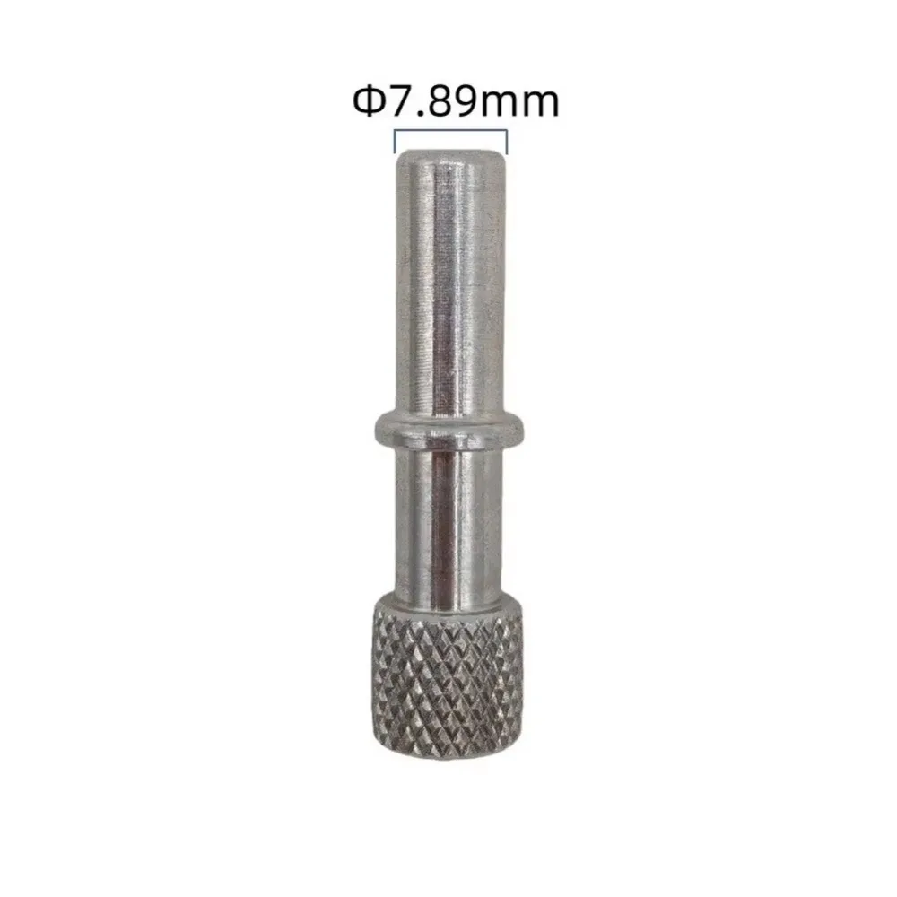 1Pcs Stainless Steel Male Connector End Cap Center Stop Shoulder 6.30-15.82mm Quick Connector Textured Grip End Fuel Line Plug