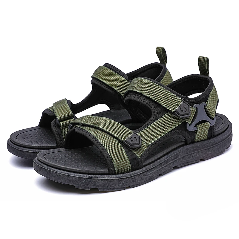 Sandals for Men Wear-Resistant Non-slip Fashion Breathable Trendy All-match Comfortable Outdoor Platform Shoes Summer Main