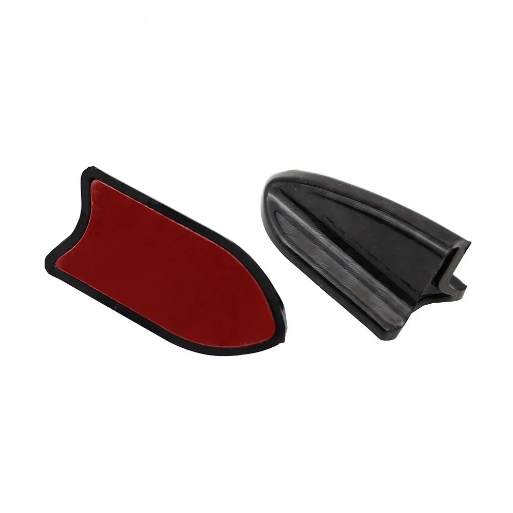 Car Roof Spoiler Bumper Spoiler Shark Fin Diffuser Vortex Generator Universal 1 Pcs Rear Roof Shark Fins Spoiler Wing Kit