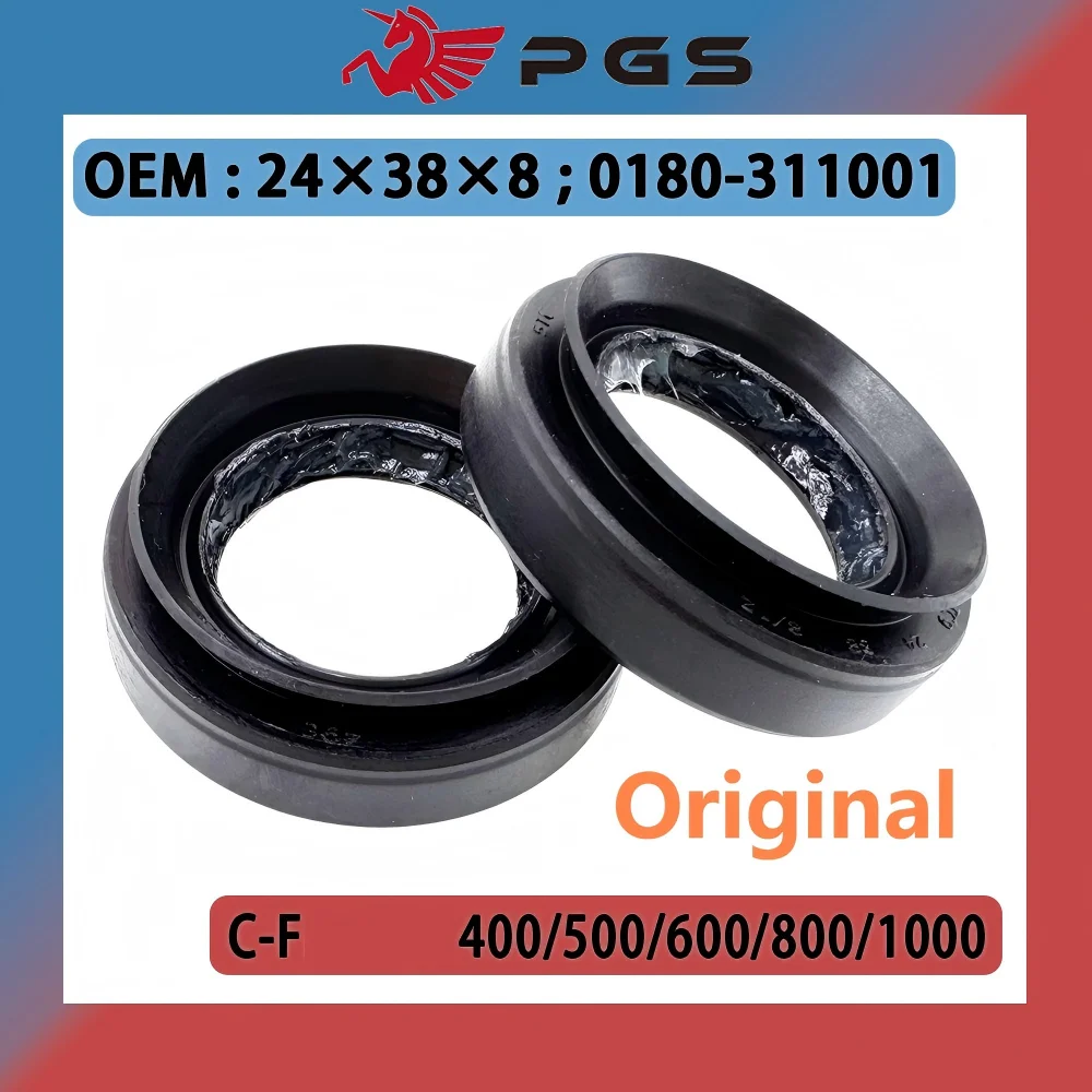 Original 1/2PCS Oil Seal 24x38x8 For CFmoto 400 450 500S 520 550 600 625 Touring 800 800EX/XC 850 950 EX/HO 1000 0180-311001