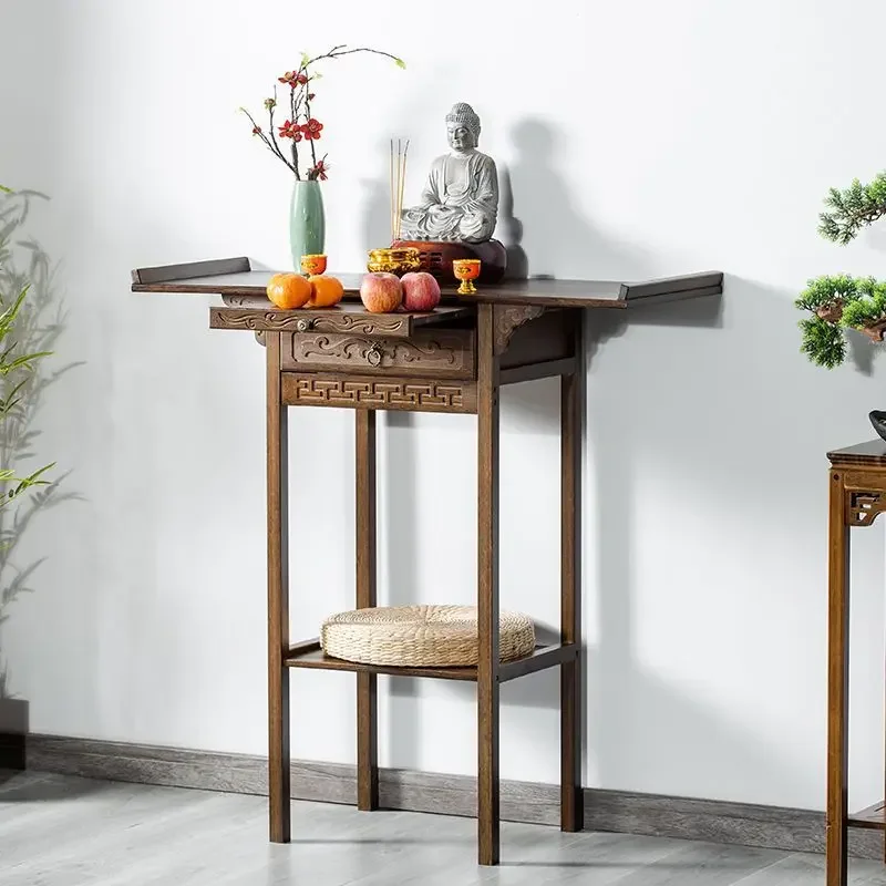 DSA Household Chinese Buddha Table Economy Shentai Guan Gong Sacrifice Table