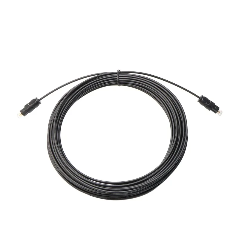 Audio Cable Fiber Optic Audio Cable Digital Fiber Optic Connection  OD2.2 Speaker Cable Stable Stereo