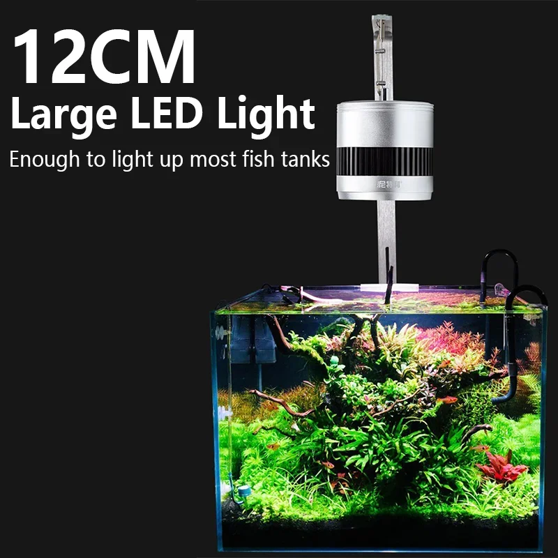 

Aquarium LED Water Grass Landscape Light Fish Tank Full Spectrum Water Grass Chandelier with Bracket Aquariums Lighting Supplies