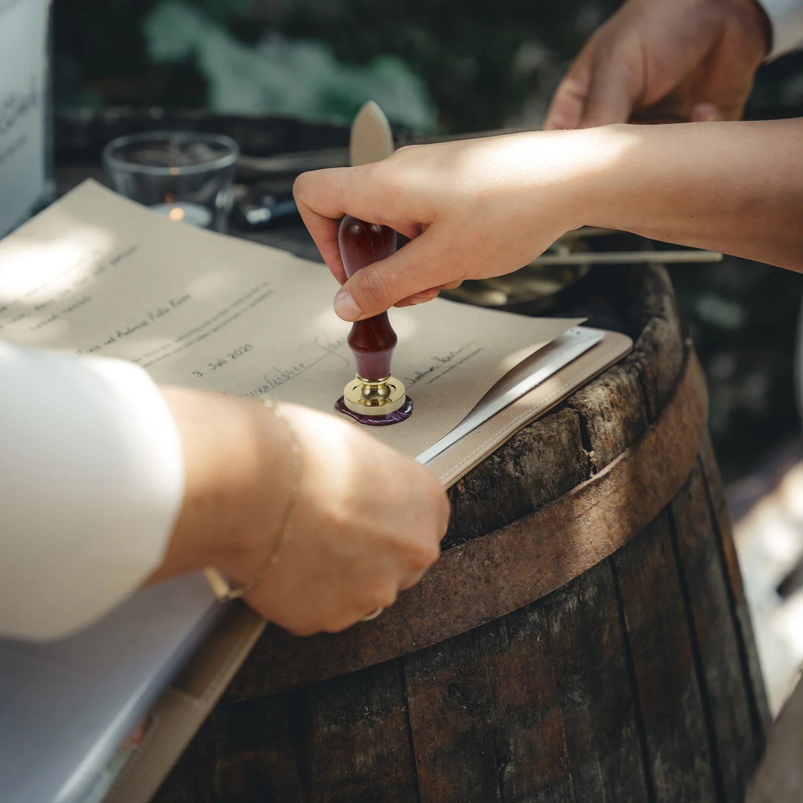 

Life Tree Wax Seal Stamp DIY Envelope Invitation Decorative Wax Sealing Scrapbook DIY Stamper ‎Wax Seal Stamp Set