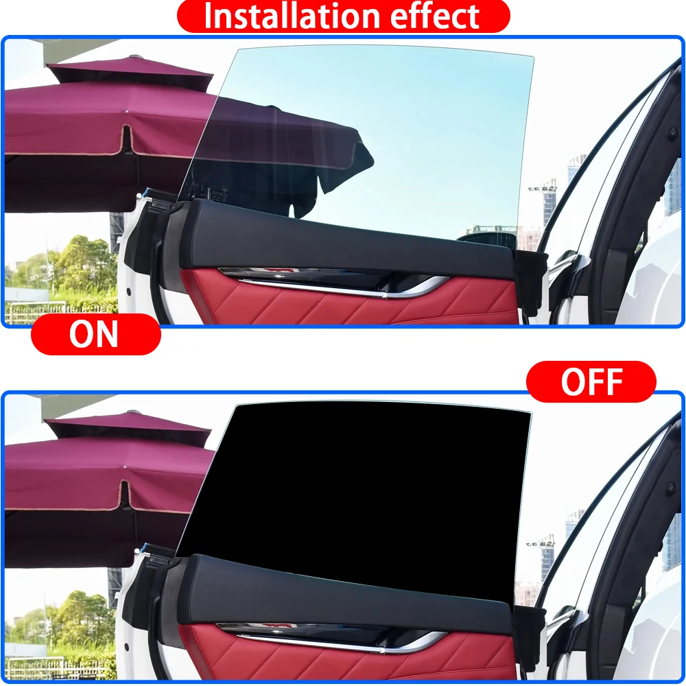 For Maserati Levante M161 2017-2024 Switchable Electric Smart Privacy Film Polymer Dispersed Liquid Crystal Film Window Sunshade