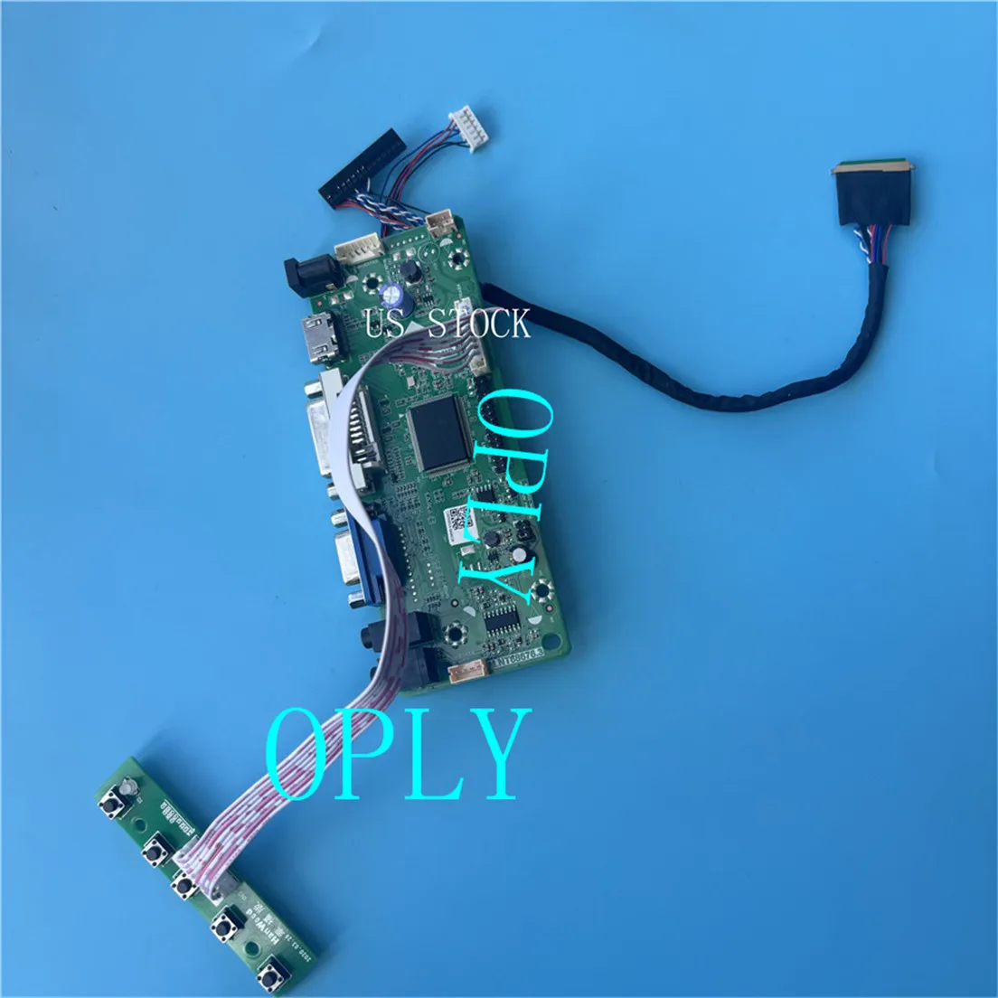 Controller board Kit for LP125WH2-SLT1/TLFA/TLE1/TLD1/TLB1 LVDS Panel HDMI-compatible LCD 12.5inch LED VGA DVI M.N68676 1366X768
