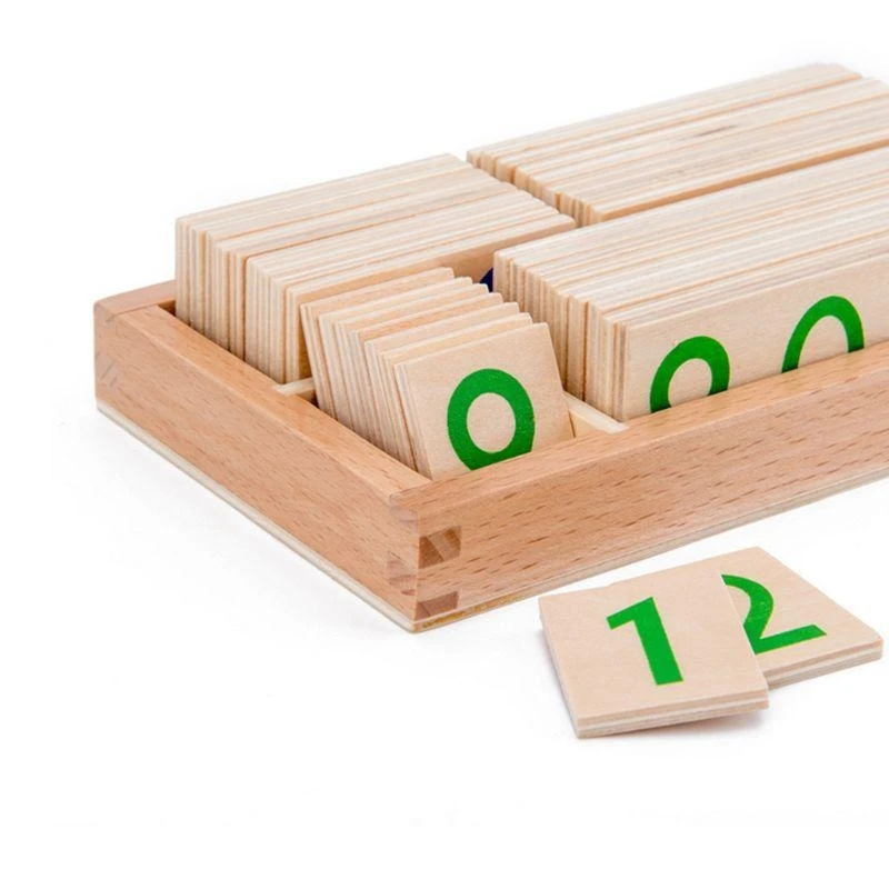 Y4qa Kids Finge PUZZZA CARDE IN LEGNO APPRENDIMENTO Accessori per l'apprendimento Matema