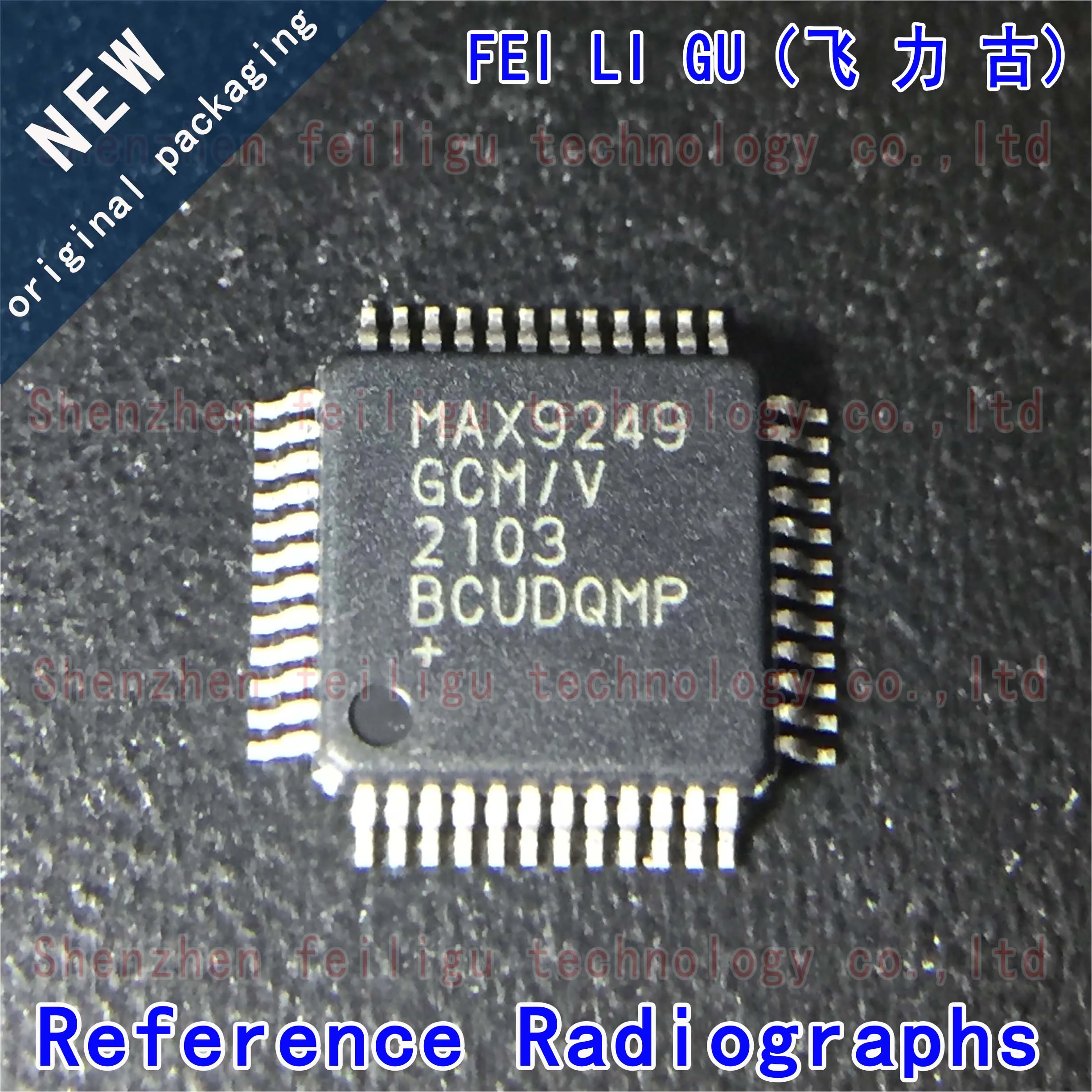 100% Brand new genuine 1/10/30PCS MAX9249GCM/V+T MAX9249GCM/V MAX9249 Package:TQFP48 Serializer/deserializer Chip