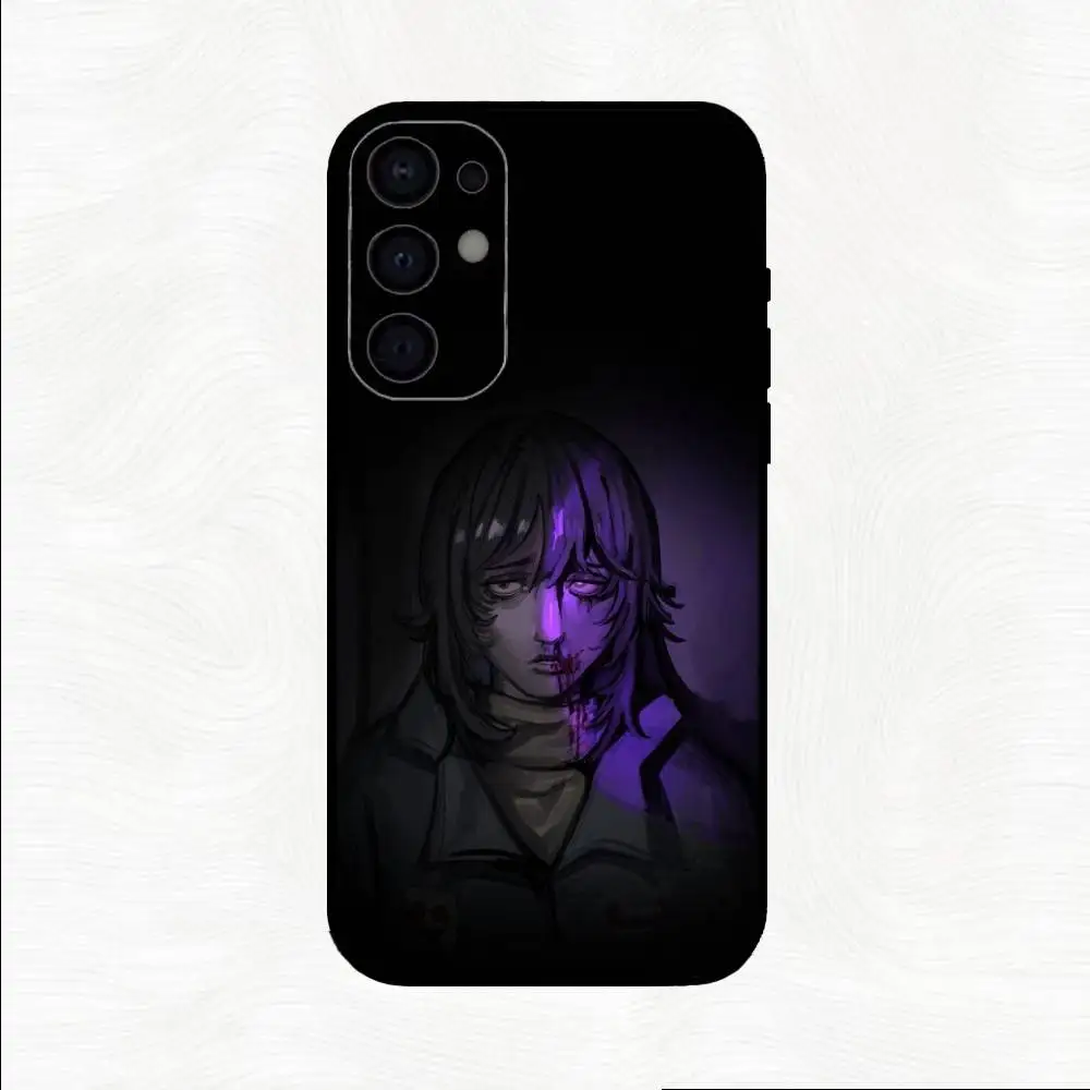 حافظة هاتف Game M-Mouthwashing Anya لهاتف سامسونج S25، S24، S23، S22، S21، S20، Plus، Fe، Lite، غطاء أسود آخر #4