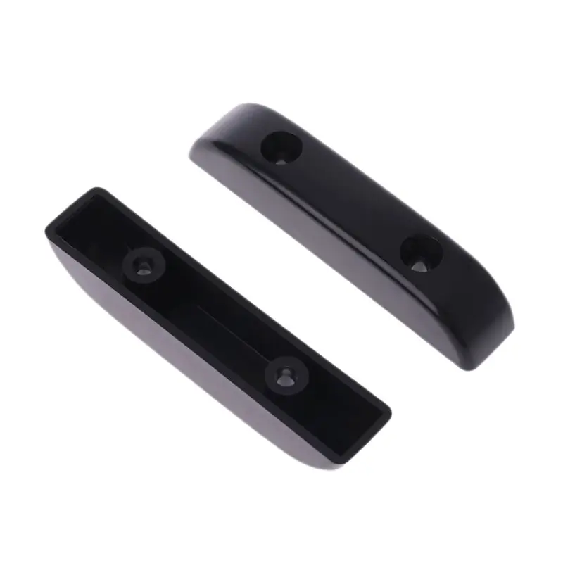 2pcs for Fender Black Thumb Rest/Tug Bar/Finger Pull For Jazz . Guitar