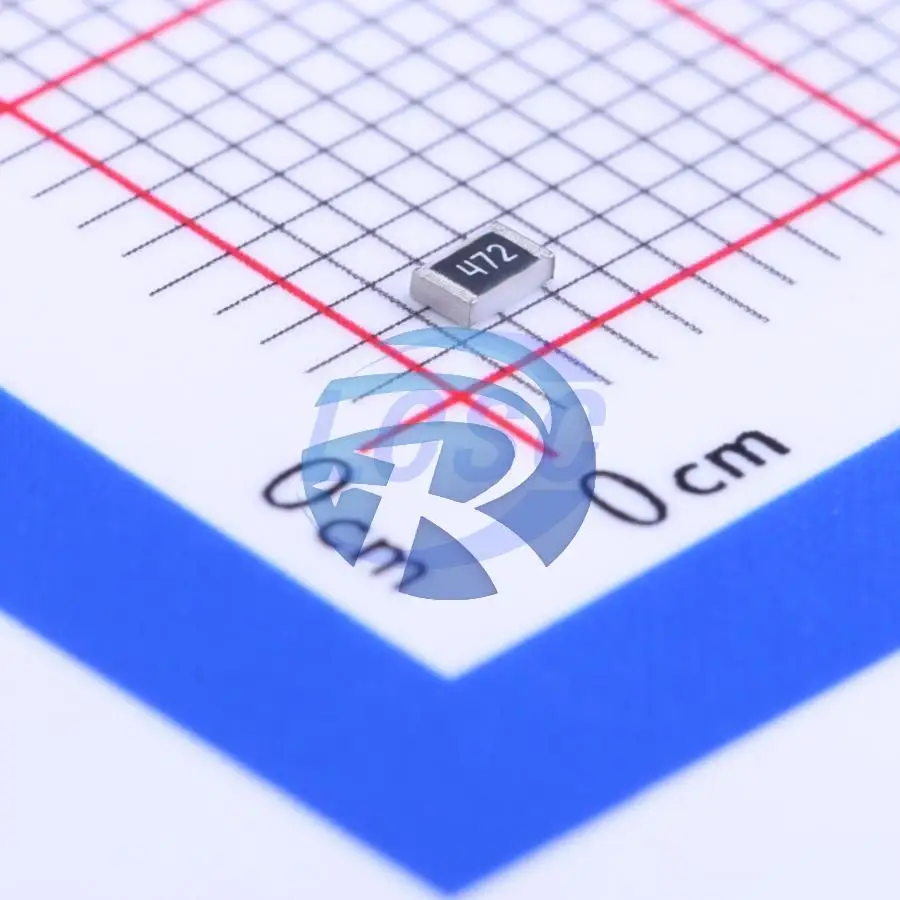 ตัวต้านทานแบบฟิล์มหนา125mW RS-05K472JT 150V ± 100 ppm/ ℃ ตัวต้านทานชิป0805 4.7kΩ ± 5% แบบติดพื้นผิวผู้จัดจำหน่ายชิปจากประเทศจีน
