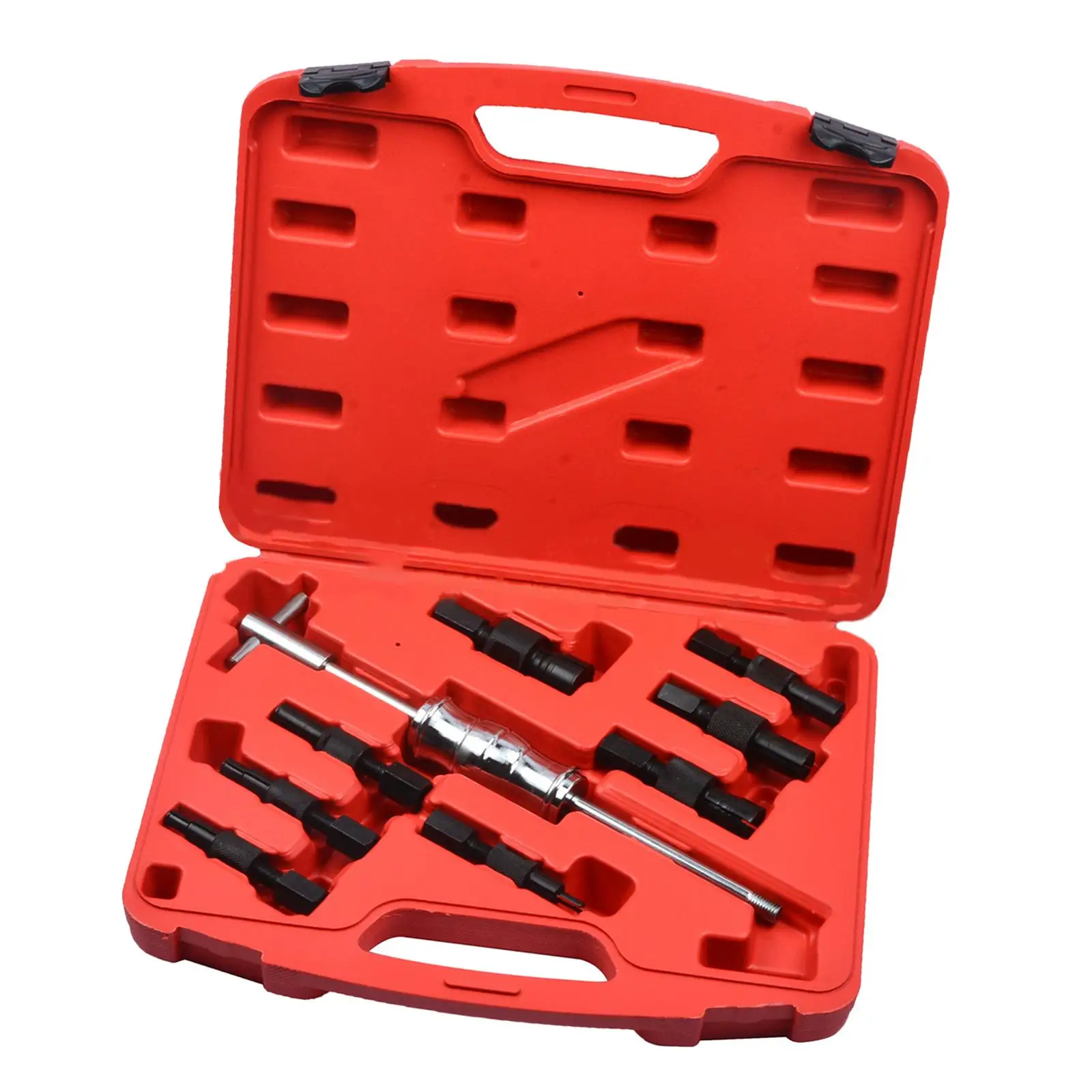 Blind Hole Inner Bearing Puller Set 9PC Insert Collet W/ Case Bearing Puller Blind Bearing Puller Fit for Pulling Jobs