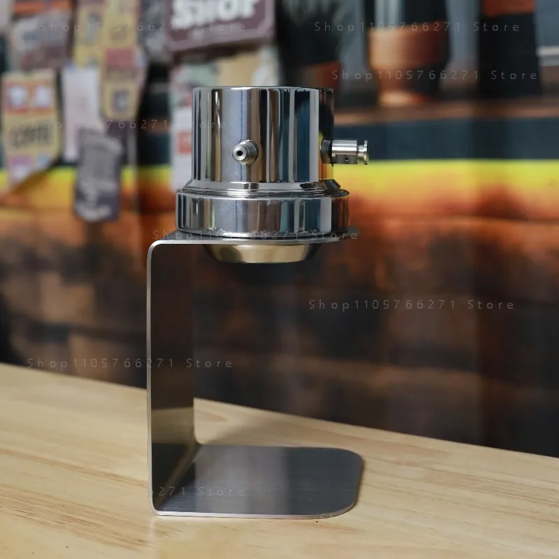 316 Stainless Steel Pneumatic Espresso Machine, 9Bar Portable Coffee Maker for Outdoor