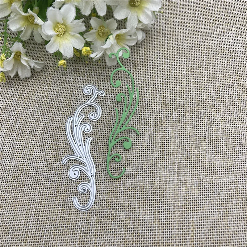 Rattan strip  Lace background Metal Cutting Dies Stencils For DIY Scrapbooking Decorative Embossing Handcraft Template