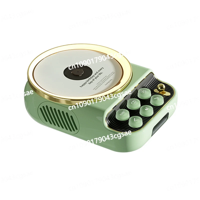

Retro Styling Bluetooth Speaker Ambient Light CD Player